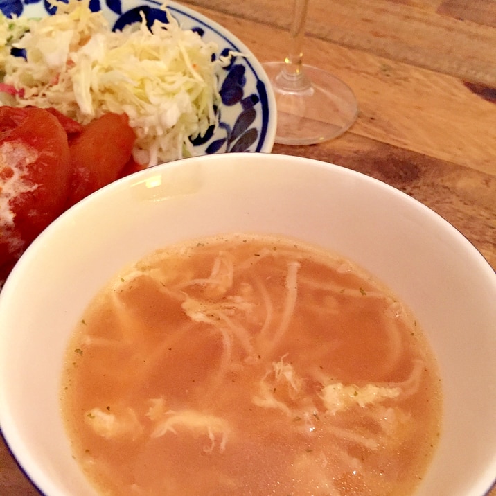 リピ決定!簡単エノキのコンソメスープ